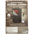Therapod Portable Steam Sauna With Red Light Therapy  77  X 35   110f Max Temp