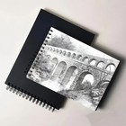 4 Pack A5 Spiral Sketchbook 30 Sheets Acid Free Thick Drawing Paper Sketch