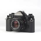For Canon A-1 Ae-1 Program Case Real Genuine Leather Half Camera Case Bag Cover