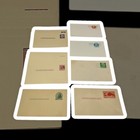 Usps Postal Cards Lot Of 26  Unposted unused  1  2  3  4 5  9   Cent Cards