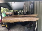 Cypress Log Hollow With Light For Pool Table Or Dinner Table Etc 