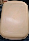 Tupperware 80 s Ultra 21 Beige Set  1742 3 5l Casserole Dish  1744 Lid Free Ship