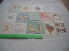 Lot Of 14 Vintage Used Greeting Cards  New Little Baby Girl  Congratulations