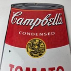 Vintage Campbells Soup Sign - Tomato Can Piggly Store Gas Pump Porcelain Sign