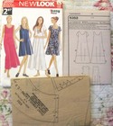 Simplicity New Look Sew Pattern A6352 Misses Sz 8-18 Loose Fitting Dress Easy