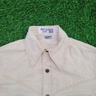 Vintage 90s Landlubber Western Button Shirt Medium 20x25 Beige