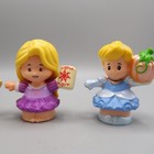 Little People Disney Princess Lot Of 4 Cinderella Belle Rapunzel Snow White