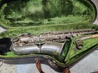      Buescher Alto Saxophone  Tru Tone With Snap Pads Silver Plated Awesome Play