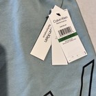 Calvin Klein Girl s Skort Large 12 14 Performance Outline Logo Gray Mist