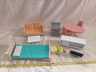 Kidkraft Kid Kraft Craft Wooden Doll House Play Furniture 11 Piece Lot 