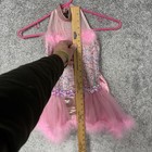 A Wish Come True Tutu Dress Girls S Pink Sequin Feather Dance Costume Recital
