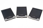 Lot Of 3 Graflex Riteway  1284 Plastic Film Holder For 4x5 Cut Sheet Film V24