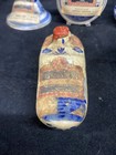 Rynbende   s Empty Mini Bottles  Lot Of 6 Windmill Clog Teapot