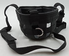 Barn And Stable Adjustable Black Nylon rubber Pony Grazing Muzzle