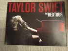 Taylor Swift Original Red Tour 2013 Program Book With Poster And Vip Ticket
