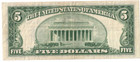 Series 1953b  5 Five Dollar Banknote  A157