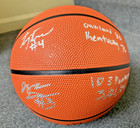 Jack Gohlke Trey Townsend Signed Basketball Jsa Oakland Golden Grizzles 2024