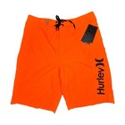 Hurley Boardshorts Men   s Size 31 One  only 2 0 Surf Swim Trunks Orange New 80s