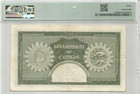 Cyprus 5 Pounds 1958 Vf30 Graded By Pmg Very Rare In Such Condition