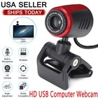 2pcs Hd 1080p Webcam Usb Computer Web Camera W  Microphone For Pc Laptop Desktop