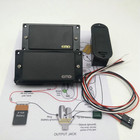 Emg 81 85 Active Humbucker Pickup Set - 1 Pot Hh Black For Electric Guitar Tone