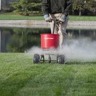 2150 Commercial 50 Lb Broadcast Fertilizer Spreader  Heavy-duty Walk-behind
