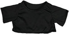 Black T-shirt Teddy Bear Clothes Fits Most 14 -18  Build-a-bear And Make Your Ow