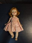 Rare Vintage Madame Alexander 1950 s 8  Doll Bent Knee Walker In Original Outfit