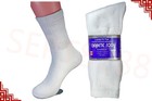 3 6 12 Pairs Diabetic Crew Circulatory Socks Health Mens Cotton 9-11 10-13 13-15
