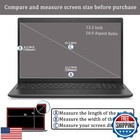 2 Pack 13 3  Laptop Tempered Glass Screen Protector  For Hp dell sony samsung
