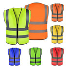 Four Zipper Style reflective Vest  Construction Site  Environmental Sanitation 