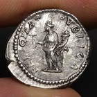 Geta Denarius 200ad Ancient Roman Empire Silver Coin Felicitas Heavy 3 8g Rome