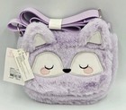 Lot Of 3 New Claire   s Club Accessories Sleepy Bear  Fox Crossbody  Plush Diary