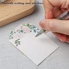 80pcs Blank Gift Tags With String  2 X 3 Inch Floral Style Paper Gift Tags