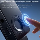 Fingerprint Fridge Lock  2 Pack  refrigerator Lock With Fingerprint for Fridg   