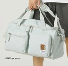 Nike Utility Power Duffel Duffle Bag Backpack Silver Fj4817-034 Gym Travel 31l