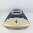 Vintage 2000 Apple Imac G3 Indigo Model M5521 Desktop Pc Computer Power Tested