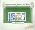 World Banknotes Botswana 2 Pula 1982 P-7b Prefix B 11 Sign 4 Unc 2 Consecutive  