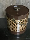Vintage West Bend Mid Century Thermo Serve Ice Bucket 