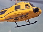 1965 New York Conservation Bell 204b N600 Helicopter Photo 8x10 Evans Archive