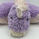 Pillow Pet Pee Wee Purple Unicorn Plush Toy 12  Wide Foldable Kids