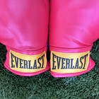 Used Everlast Youth 6 Oz Boxing Gloves Red Youth Kids Lightweight Pull On Gloves