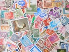 Stamp World Wide Lot Off Paper 100pc Kiloware Philatelic Used Ver2  Free Ship