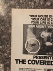 1974 First National City Bank Print Ad Travelers Checks Vtg 1970s Covered Money