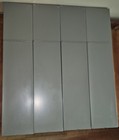 Safety Deposit Box Lot Of  4  Vintage Metal Storage Grey
