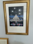 Disney Holidays Around The World Framed Print 32x42 Epcot Christmas