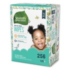 Sev 34219 7  X 7  Refill Free And Clear Baby Wipes - Wht Unscented  256 pk  New