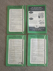 John Deere Operators Manuals  4    Vintage  Circa 1950 s   Good Condition 