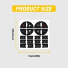 2pcs Replacement Ac Dash Button Repair Kit For Chevrolet Gmc Tahoe Decal Sticker