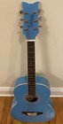 Debutante By Daisy Rock Dreadnought Acoustic Guitar -cotton Candy Blue 6 String